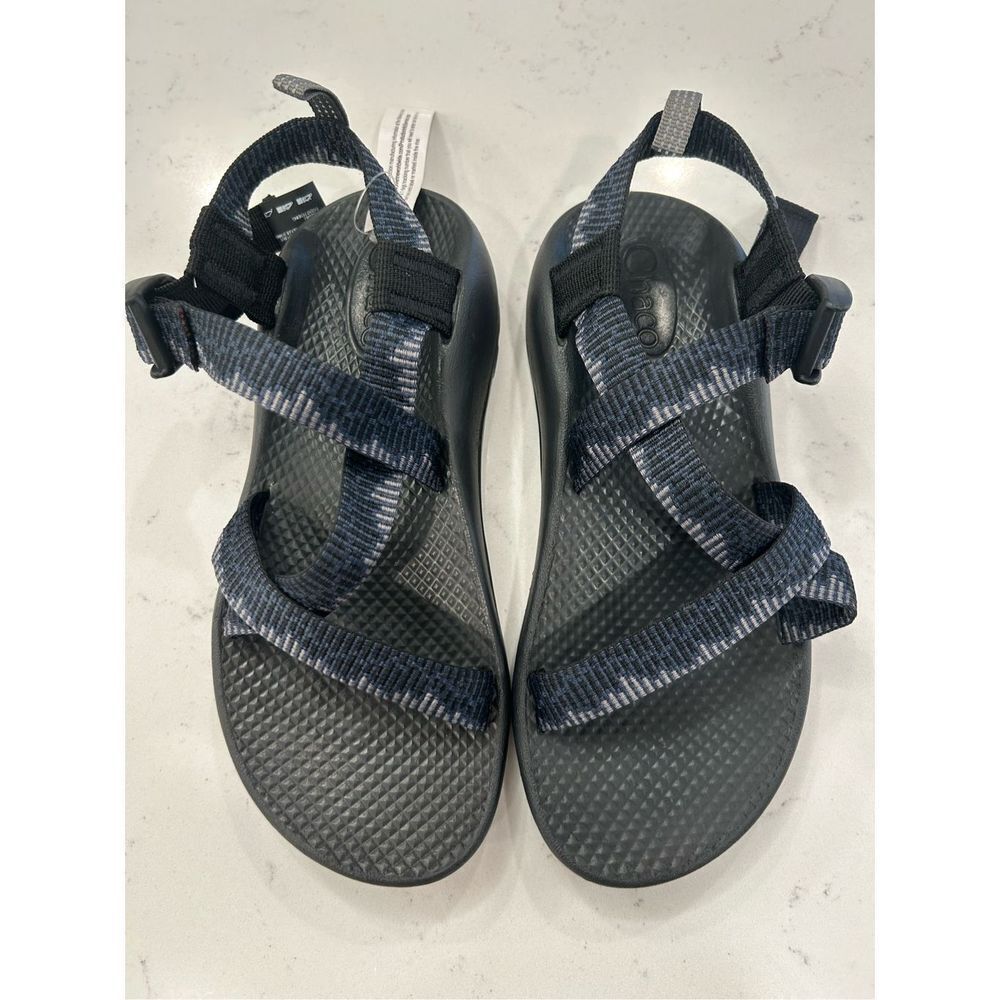NWT Chaco BIG KID'S Z/1 ECOTREAD™ SANDAL navy amp size 4